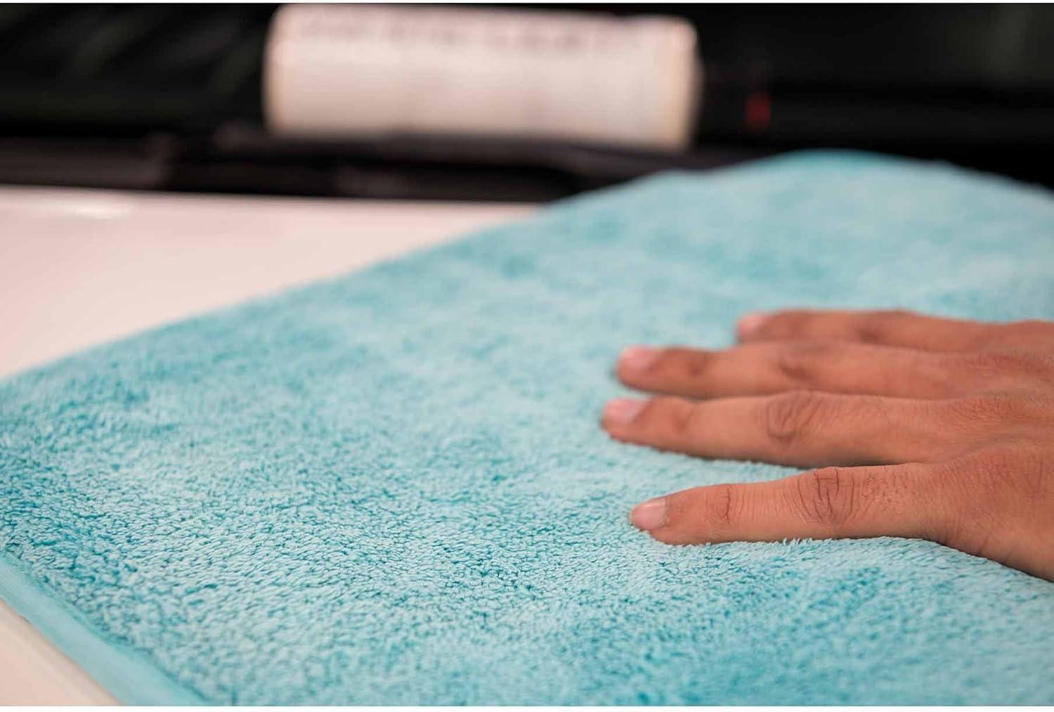 imageChemical Guys MIC19011 Sasquatch Woolly Mammoth Microfiber Super Plush Car Drying Towel for Cars Trucks SUVs Pets Messes ampamp More Teal 16quot x 16quot1 Count Pack of 1