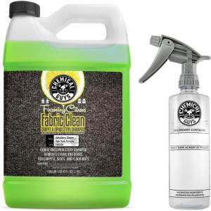 imageChemical Guys CWS203 Foaming Citrus Fabric Clean Carpet ampamp Upholstery Cleaner Works on Car Carpets Seats Floor Mats ampamp More 128 fl oz 1 Gallon with 16 oz Spray Bottle 2 Item Bundle