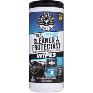 imageChemical Guys Total Interior Cleaner ampamp Protectant Canister Wipes Great for Cars Trucks SUVs RVs ampamp More 30 Ct  PMWCSPI2203030 Count Pack of 1
