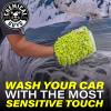 imageChemical Guys CWS207 Extreme Bodywash ampamp Wax Foaming Car Wash Soap128 fl oz Grape Scent  Chenille Premium ScratchFree Microfiber Wash Mitt Lime Green 2 Pack 3 Items